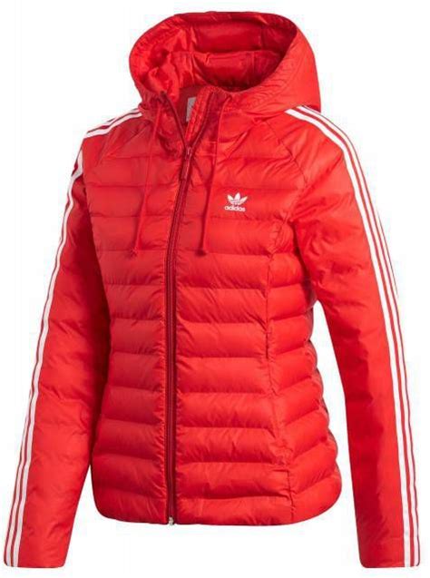 adidas winterjas dames rood|Jassen .